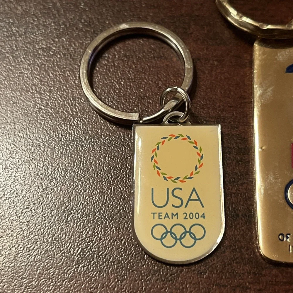 Lot‎ Of 3 Olympic Keychains USPS Athens Salt Lake City Barcelona